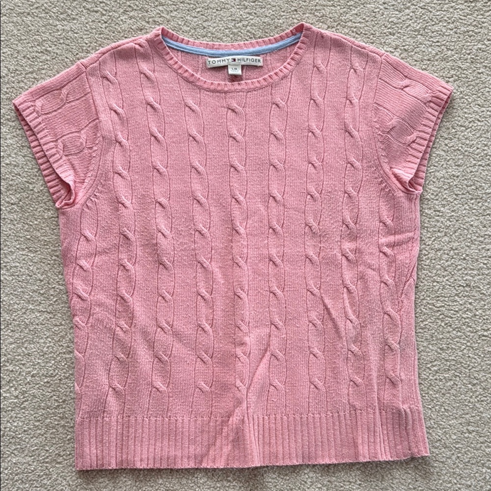 Tommy Hilfiger Women’s Cable Knit Sweater Vest